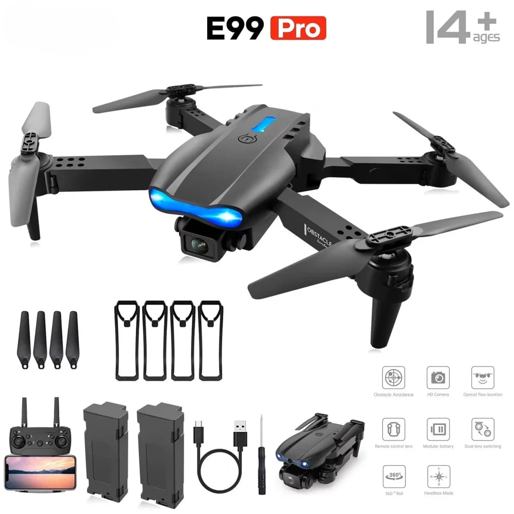 Foldable Dual Camera Drone