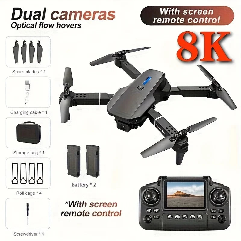 Foldable Dual Camera Drone