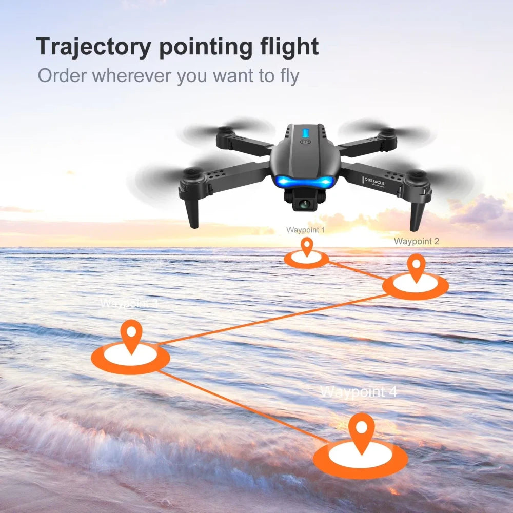 Foldable Dual Camera Drone