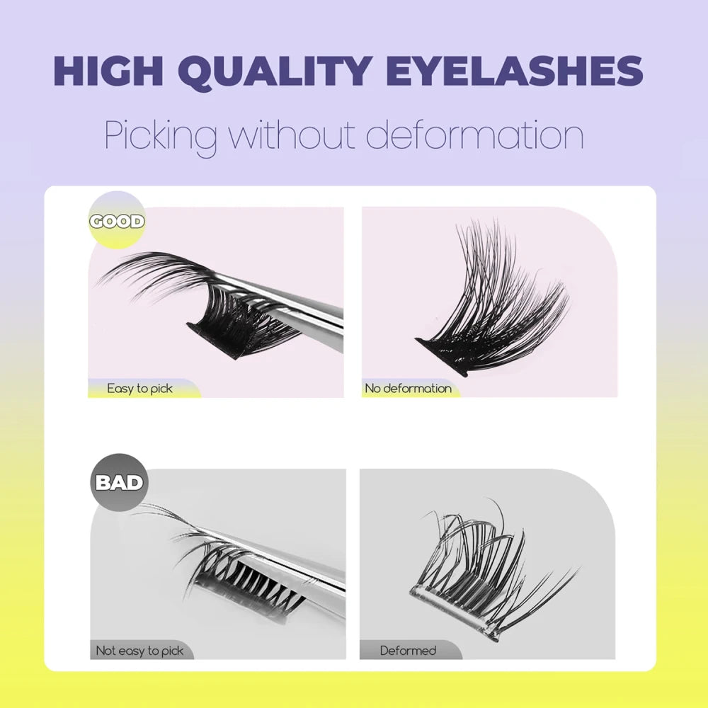 Wispy Individual Lash Clusters
