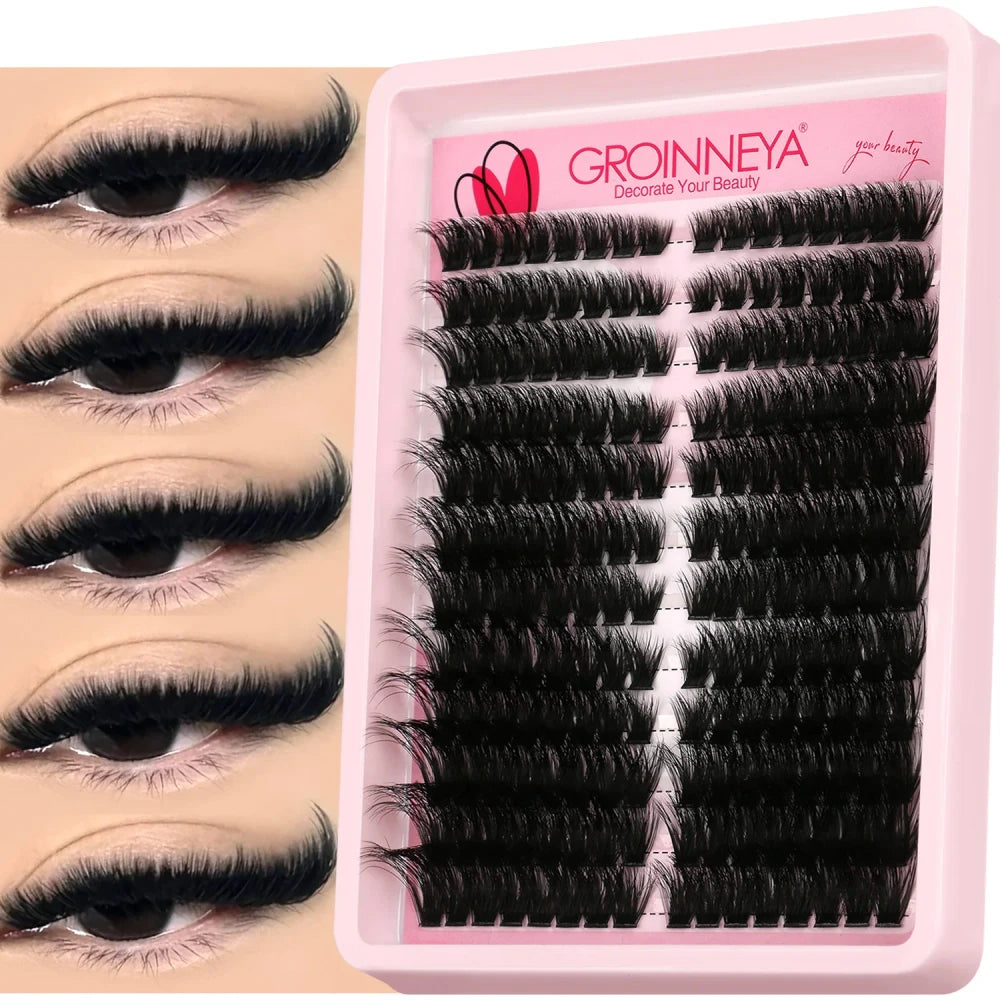 Wispy Individual Lash Clusters