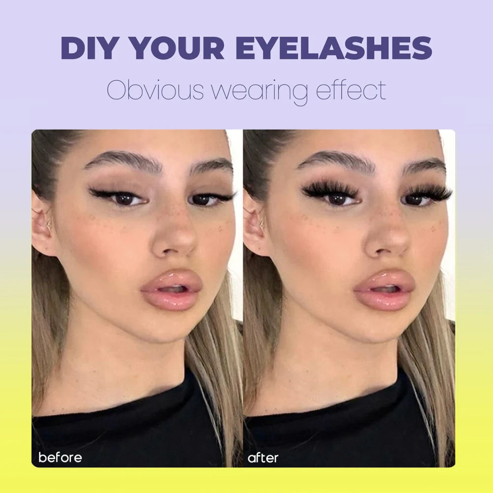 Wispy Individual Lash Clusters