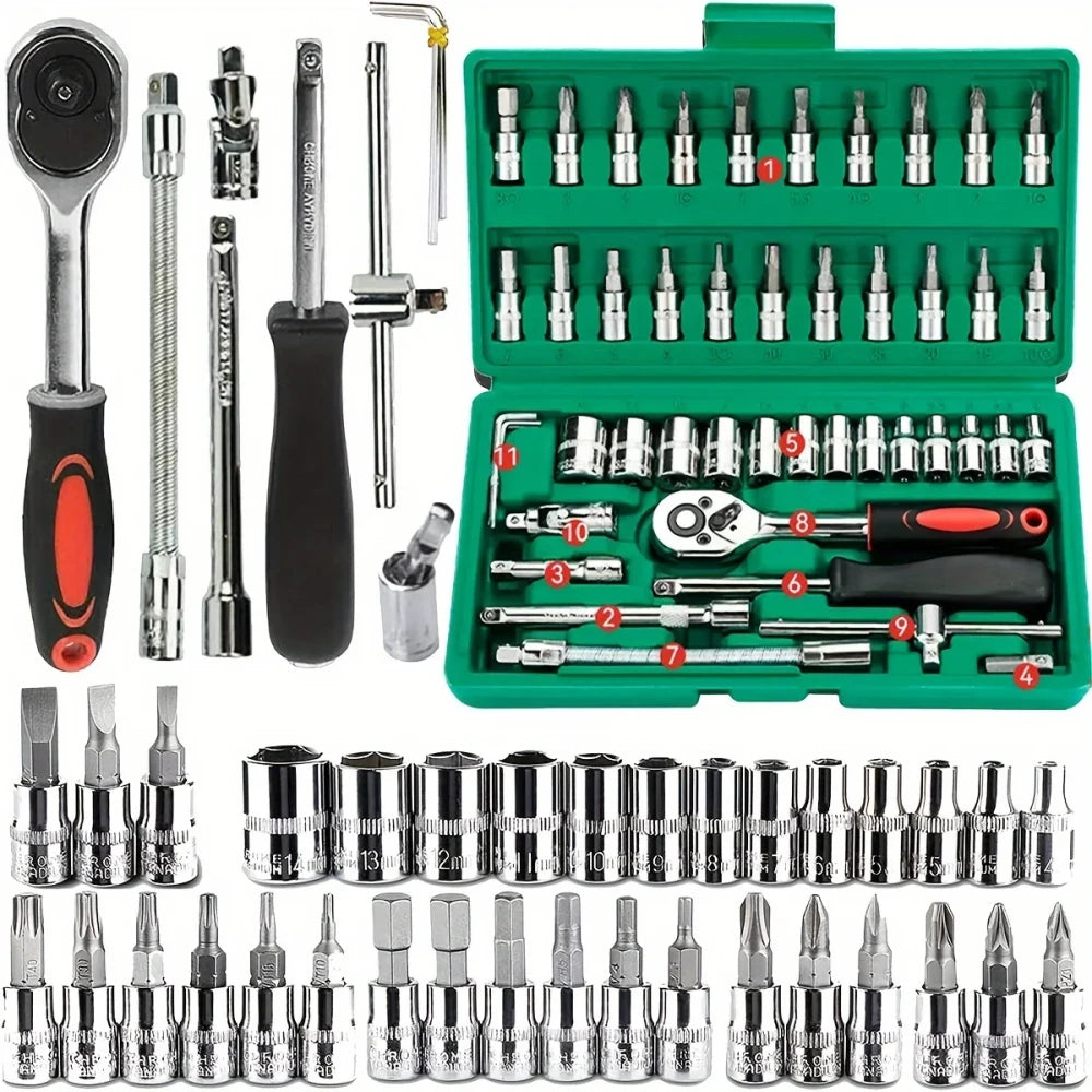 Compact Mechanic Tool Kit