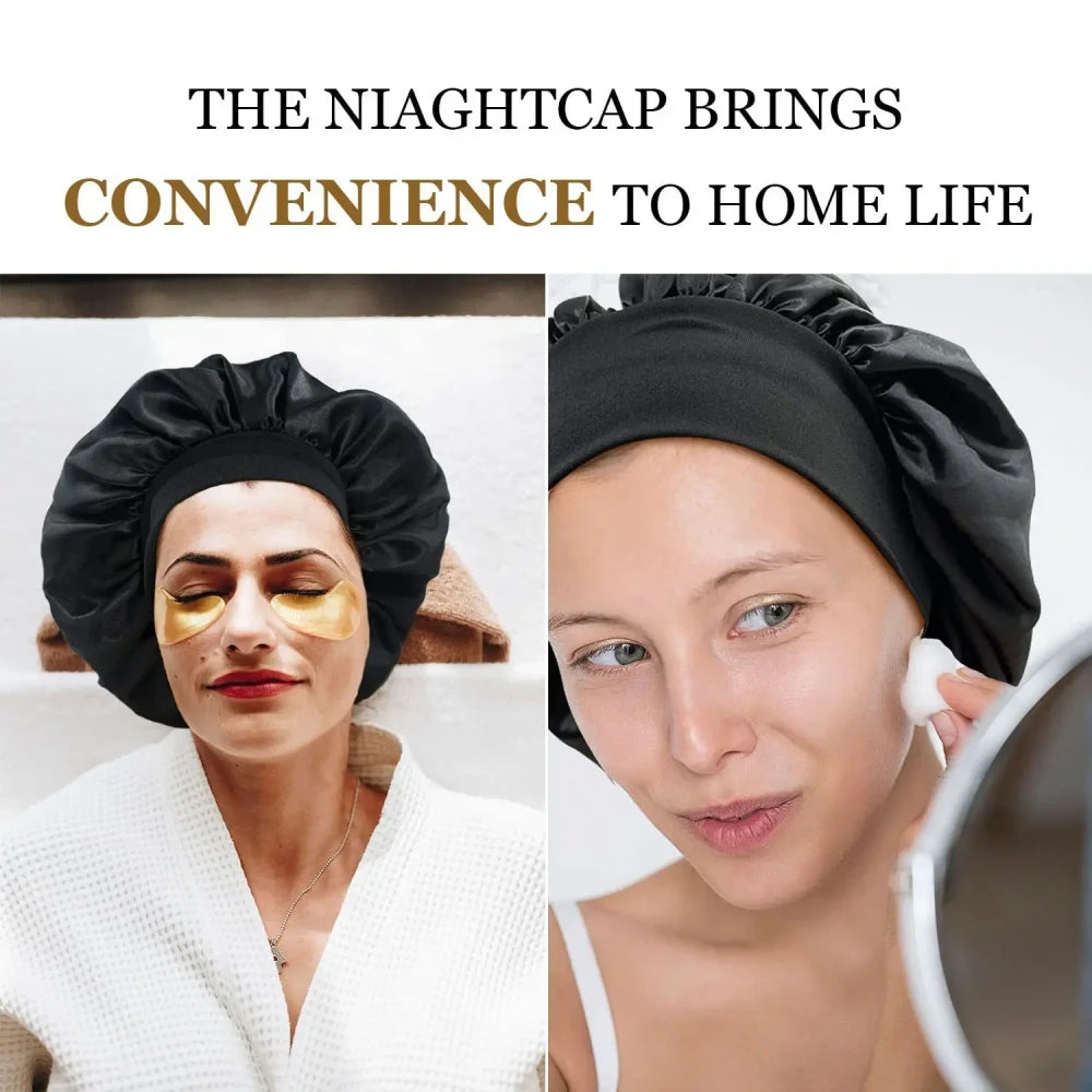 Soft Satin Sleep Bonnet