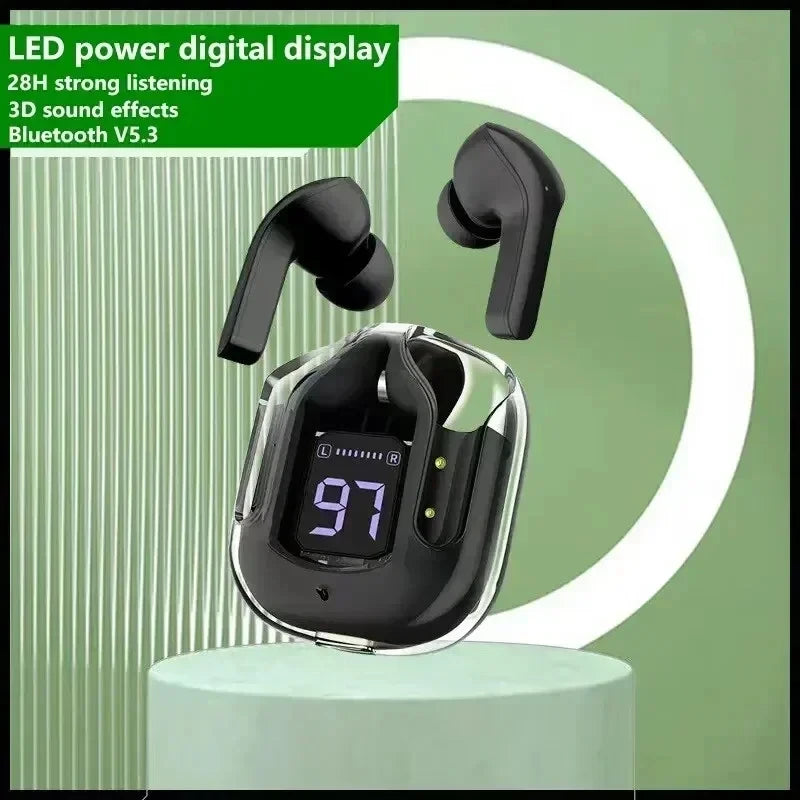 Transparent Wireless Sport Earphones