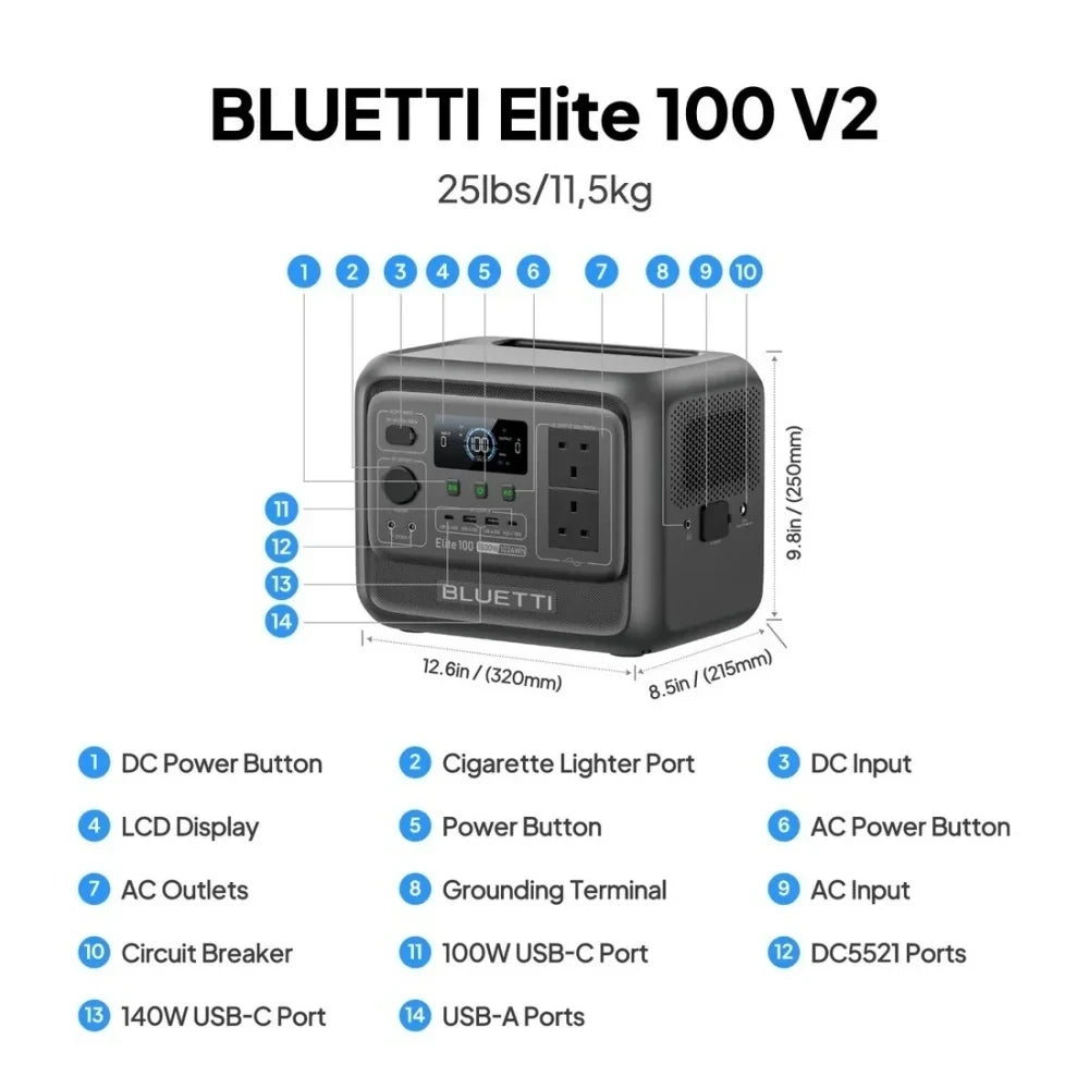 BLUETTI Elite Portable Power Station