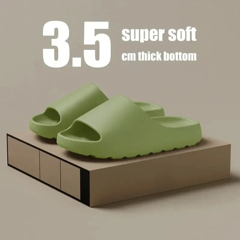 Thick-Soled EVA Beach Slides