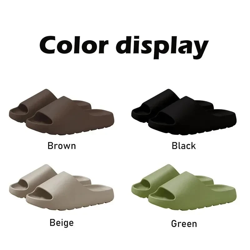 Thick-Soled EVA Beach Slides