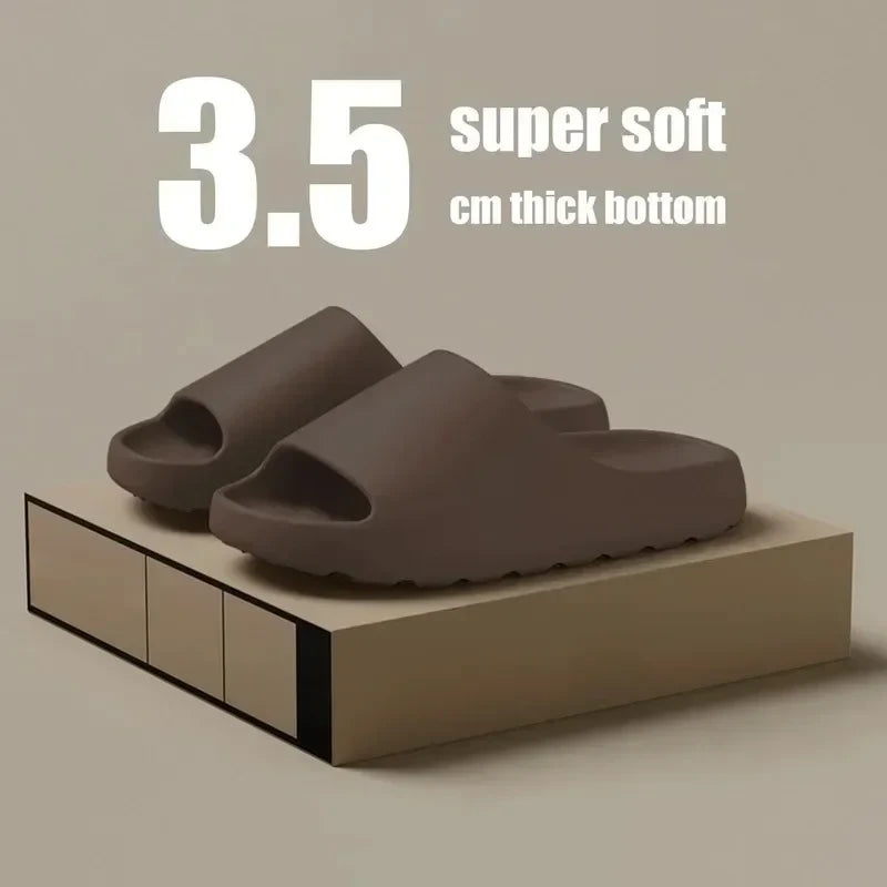 Thick-Soled EVA Beach Slides