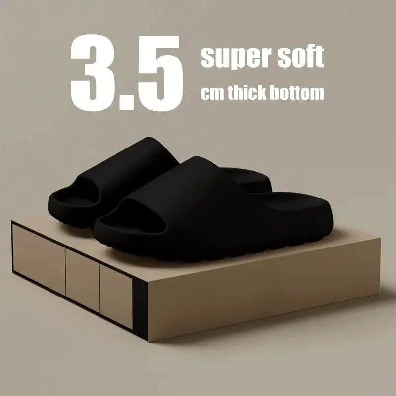 Thick-Soled EVA Beach Slides