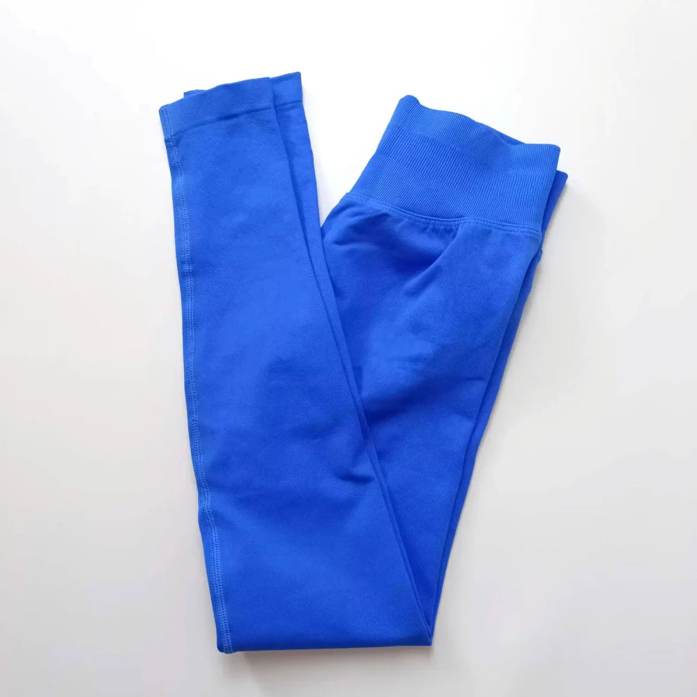 Seamless Ribbed Yoga Leggings