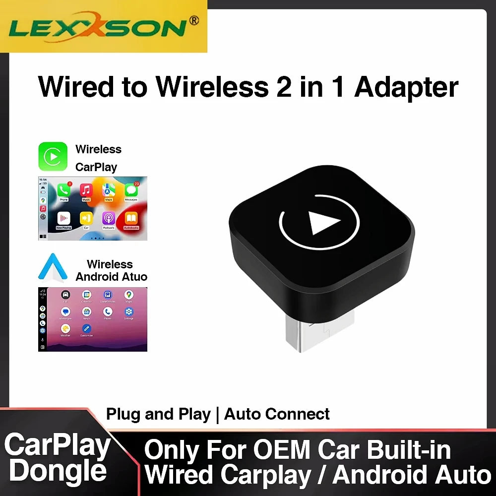 Wireless CarPlay Android Auto Adapter