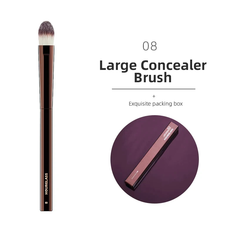 Metal Handle Synthetic Makeup Brush