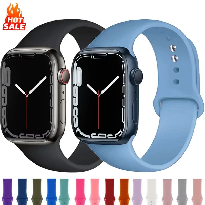 Silicone Apple Watch Sport Band
