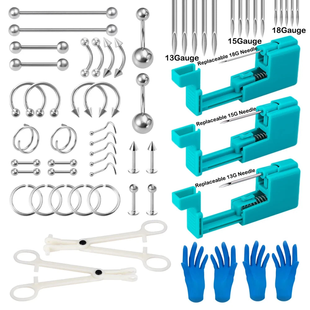 Home Body Piercing Kit