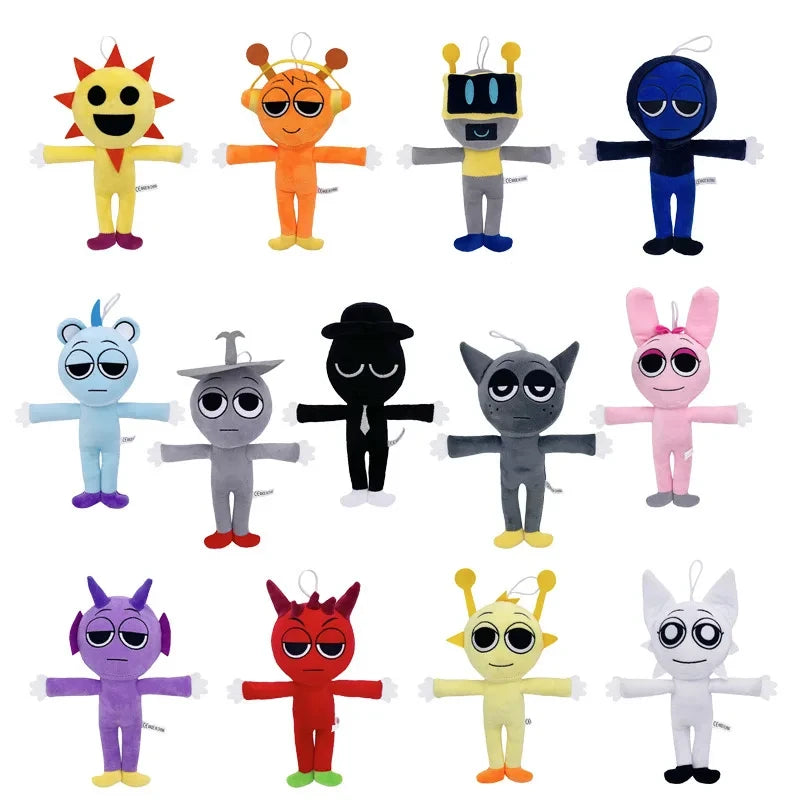 Sprunki Plush Toy Doll