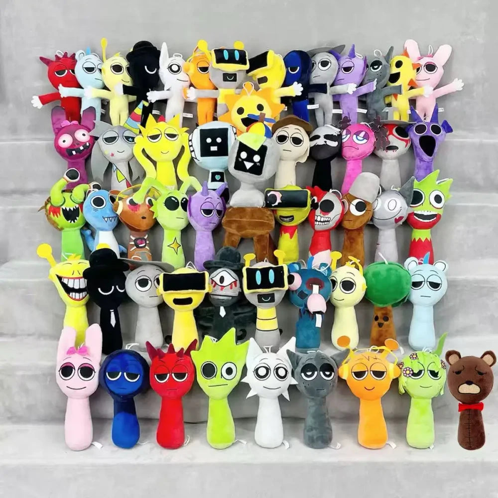 Sprunki Plush Toy Doll