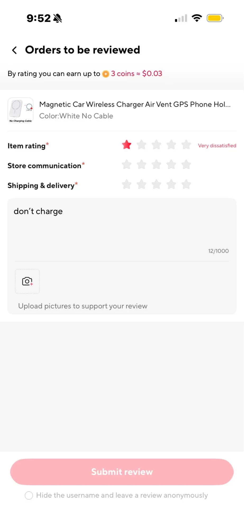 Review Card