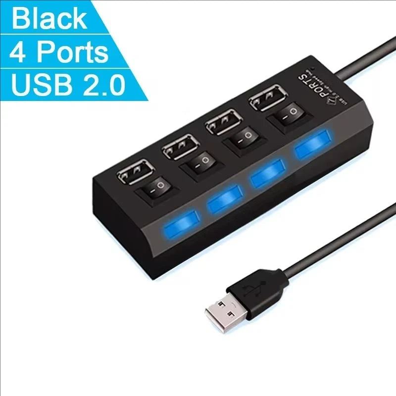 7-Port USB Computer Extension Hub