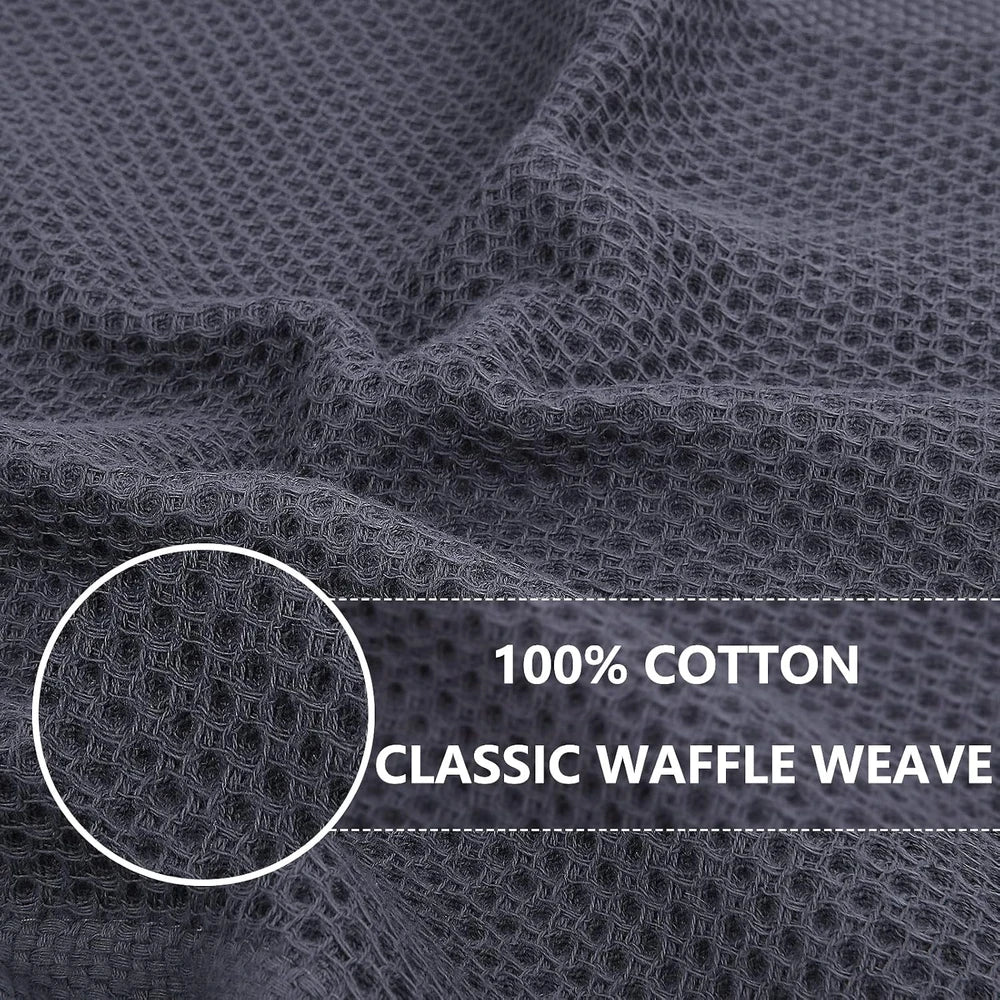 Homaxy Cotton Waffle Dish Cloths