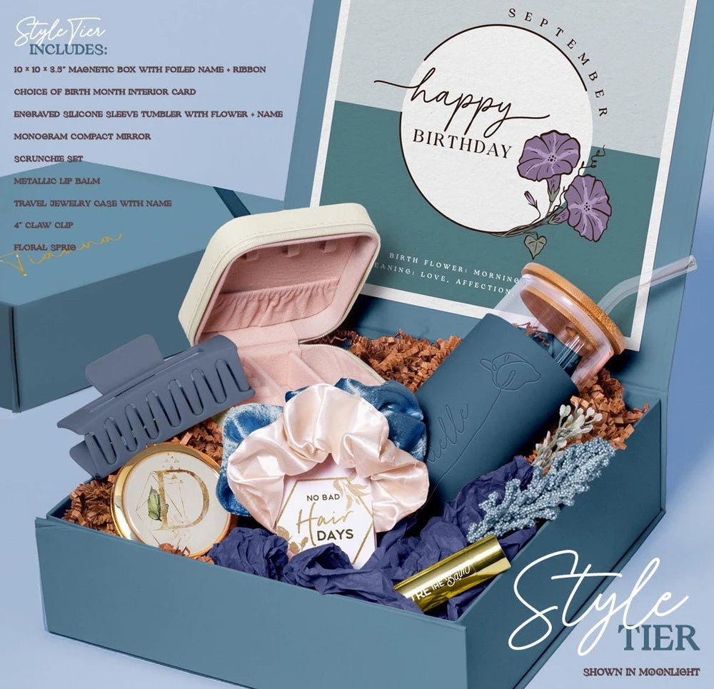 Birth Flower Personalized Gift Box