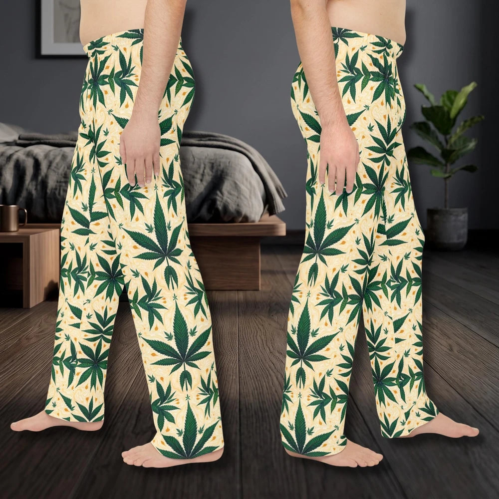 Cannabis Cream Lounge Pants