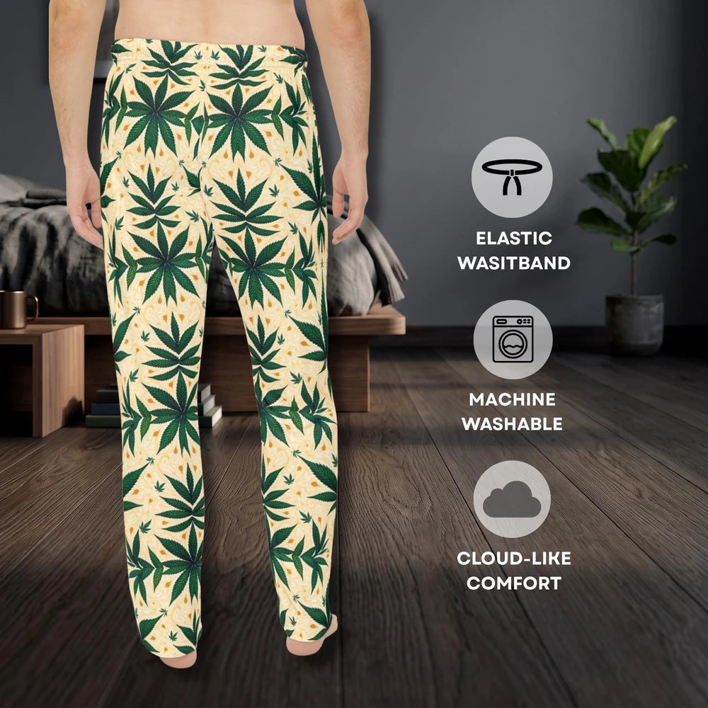 Cannabis Cream Lounge Pants