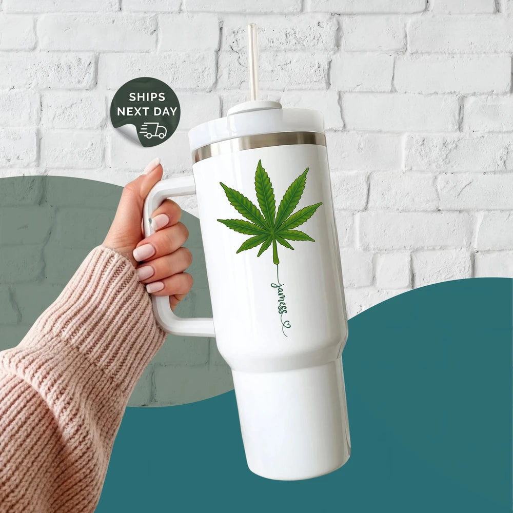 Personalized Cannabis Dispensary Tumbler