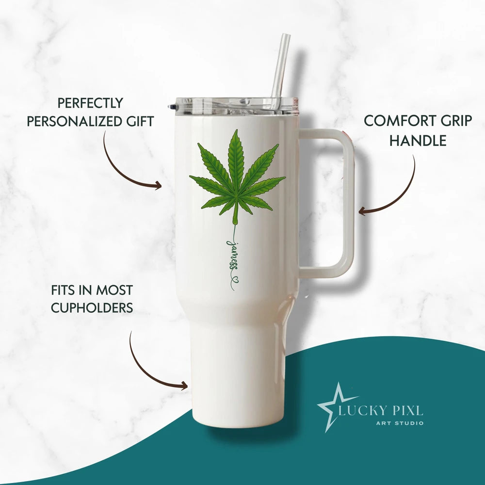 Personalized Cannabis Dispensary Tumbler