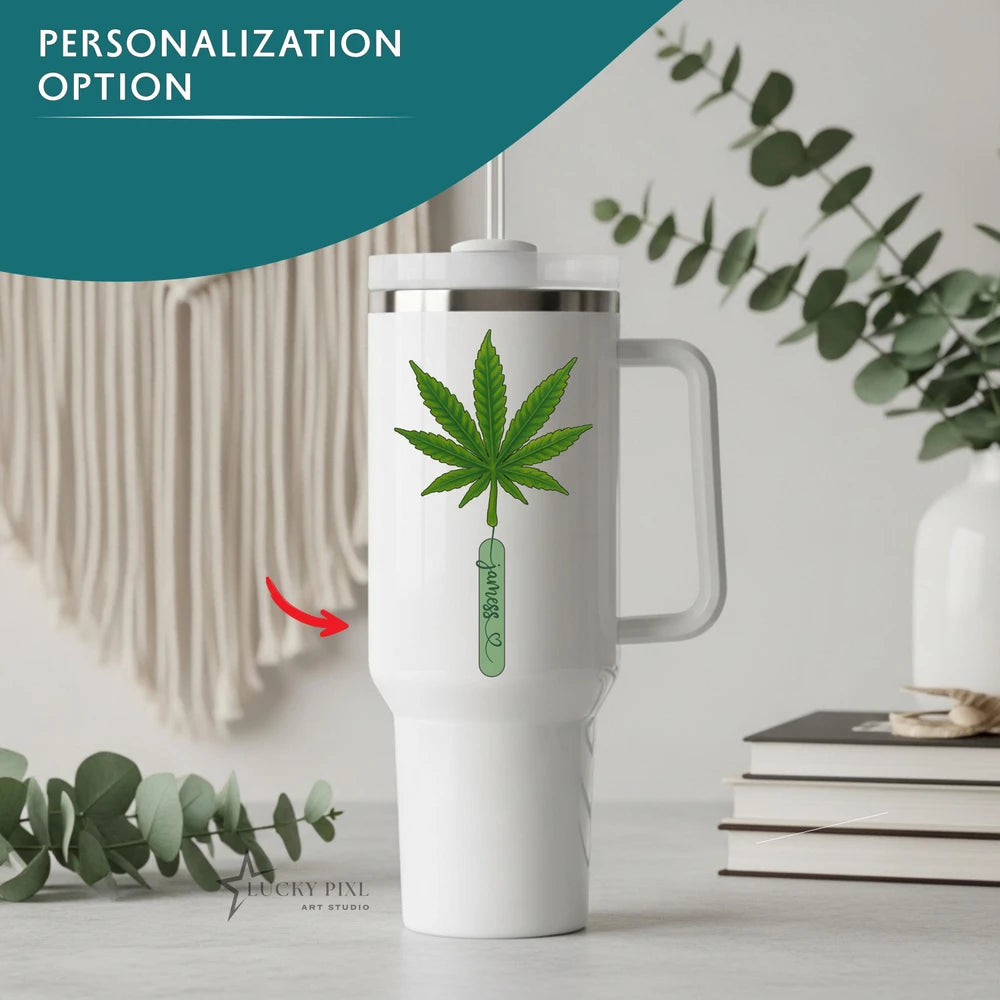 Personalized Cannabis Dispensary Tumbler