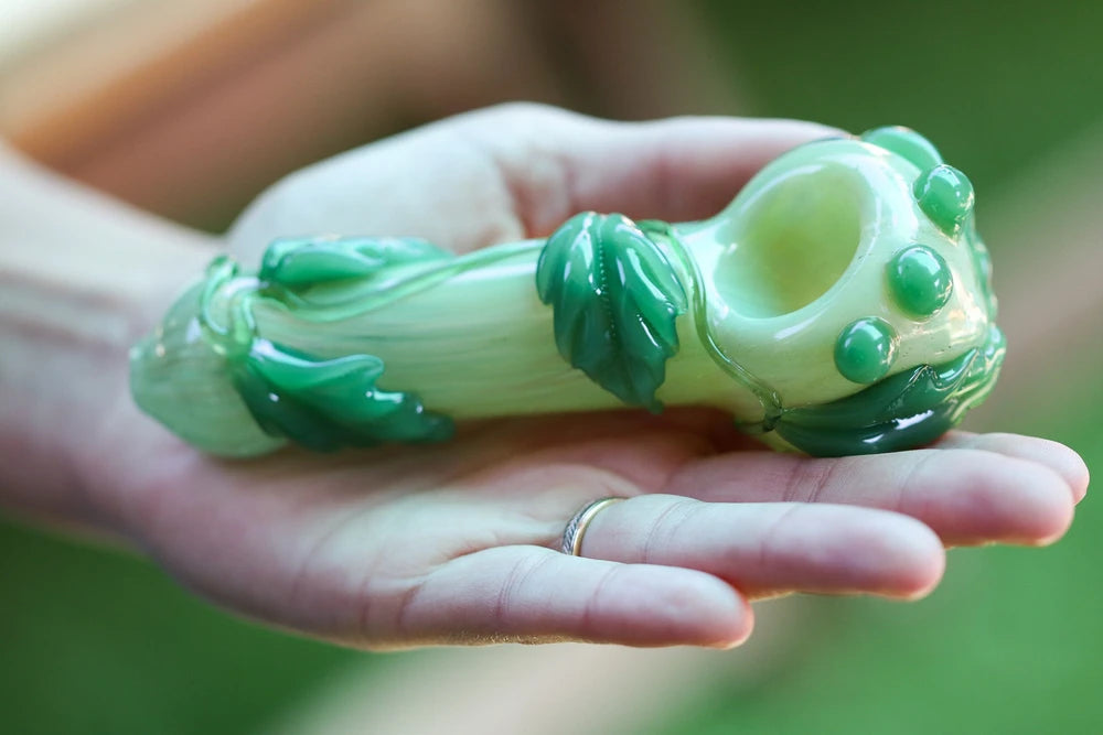 Glass Pipe Grinder Jar Set