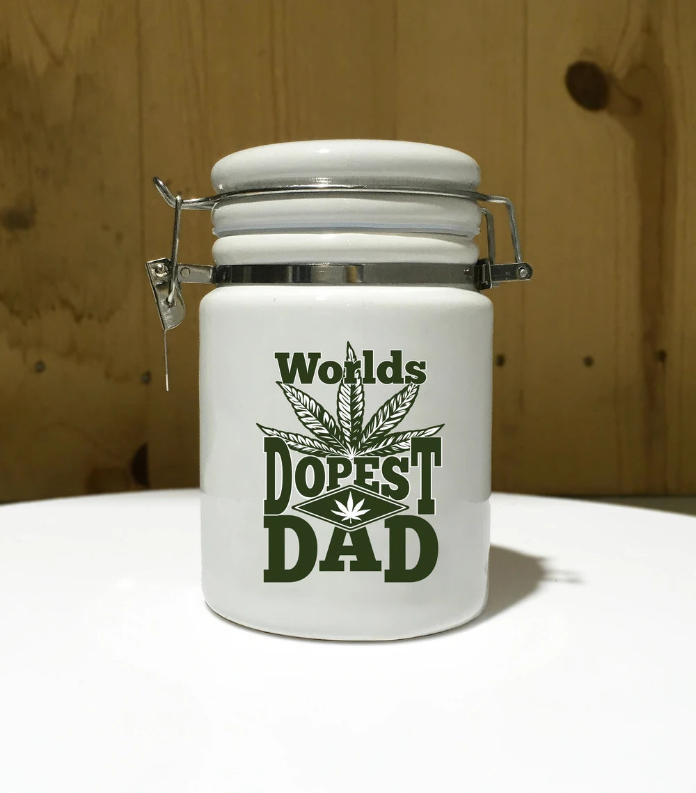 Ceramic Weed Stash Jar