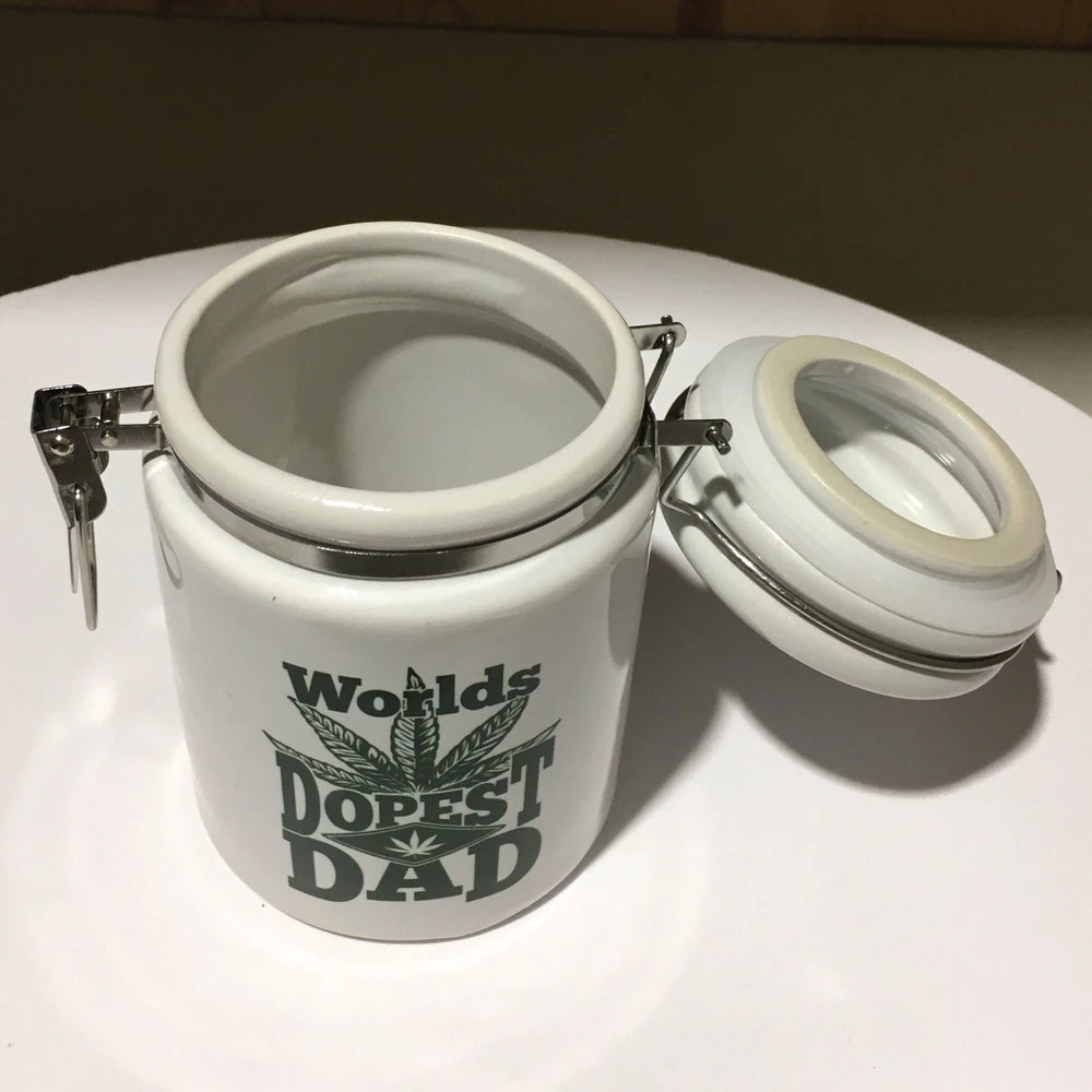 Ceramic Weed Stash Jar