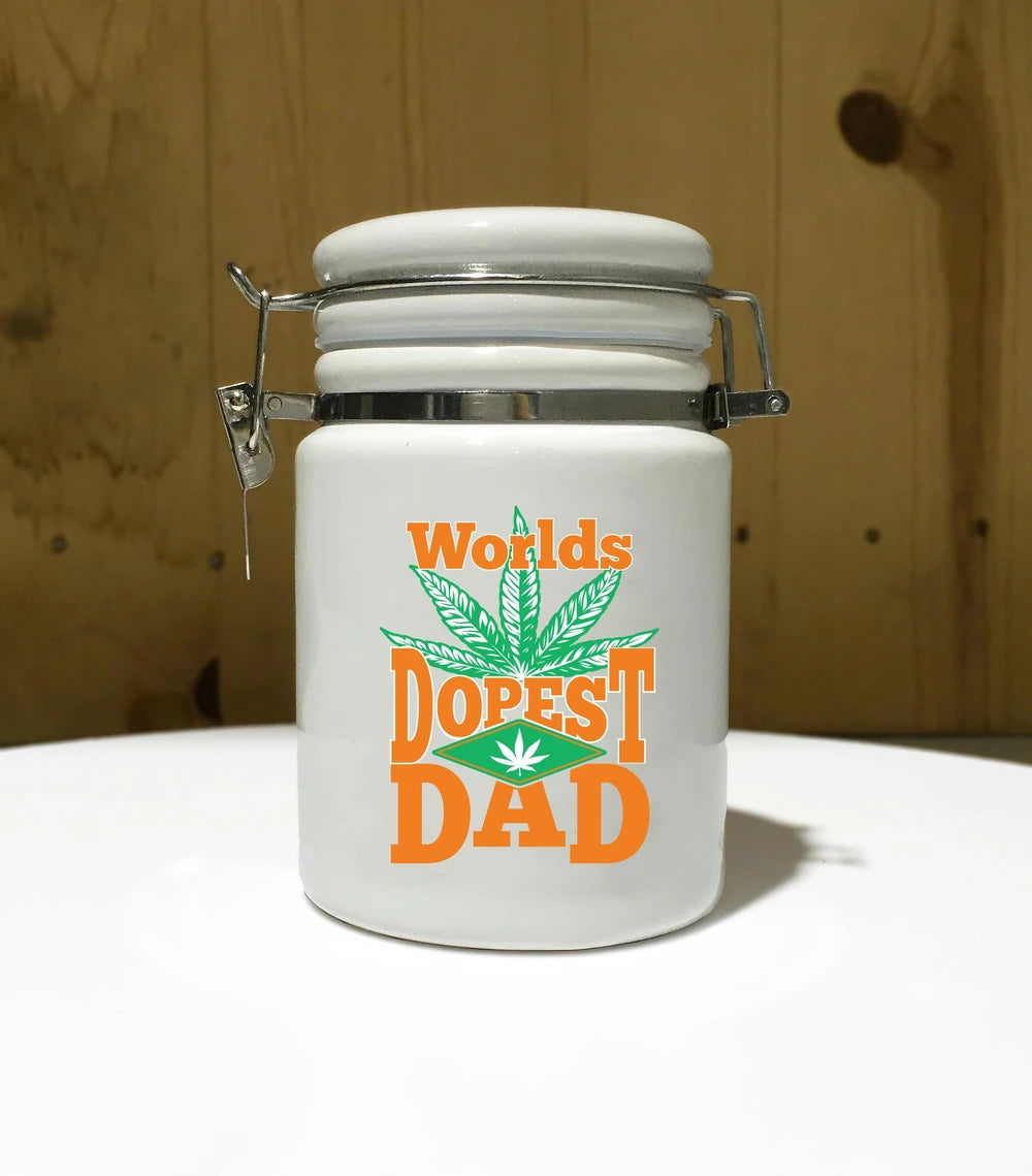 Ceramic Weed Stash Jar