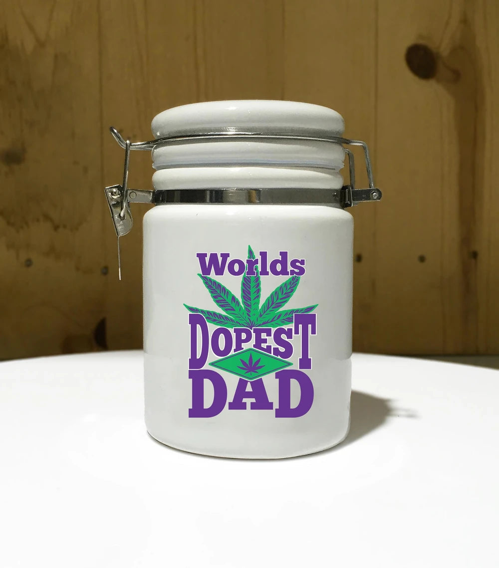 Ceramic Weed Stash Jar