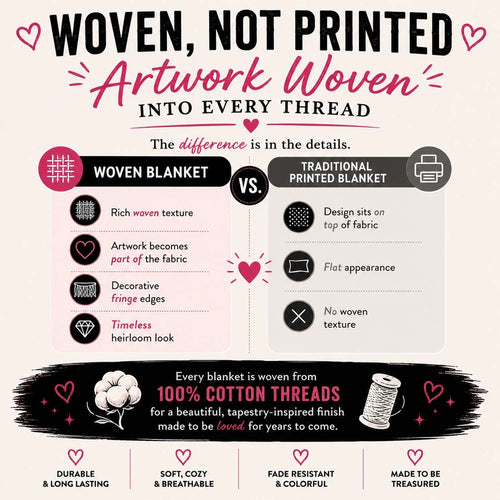 Cannabis Friendly Mom Woven Blanket