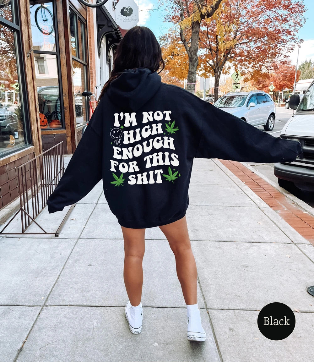 Funny Weed Themed Hoodie