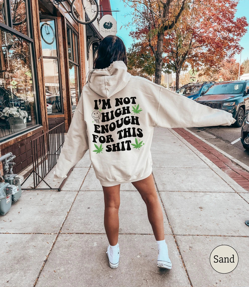 Funny Weed Themed Hoodie