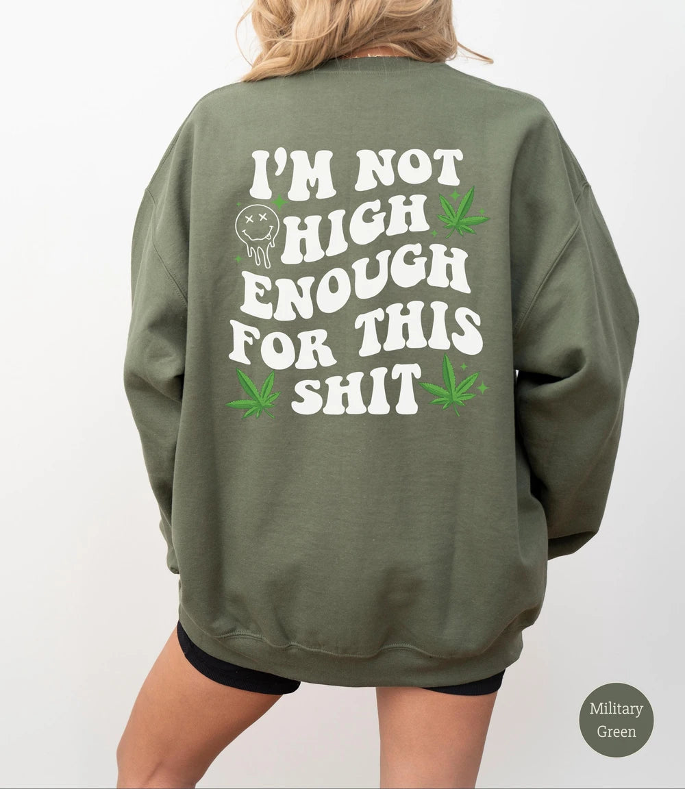 Funny Weed Themed Hoodie
