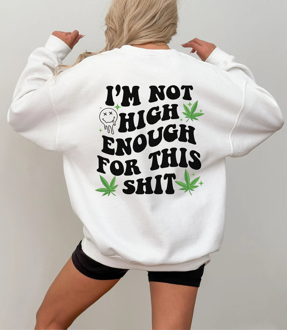 Funny Weed Themed Hoodie