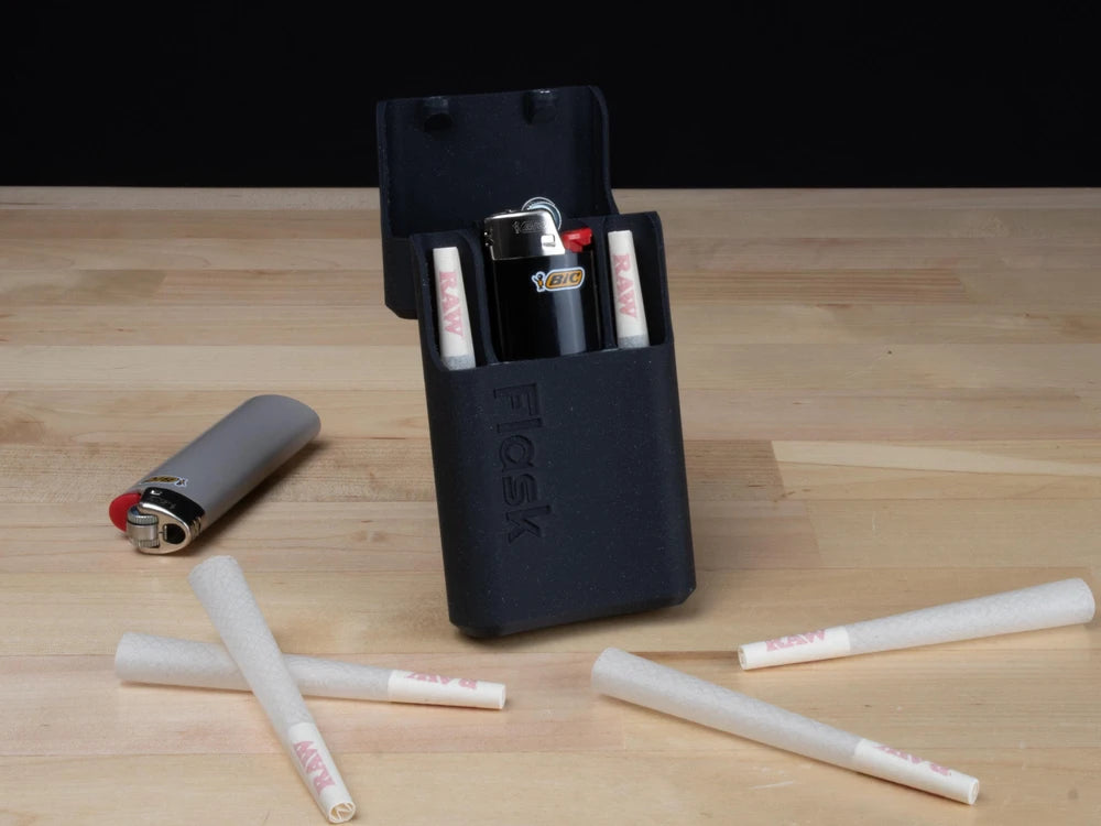 Stash Flask Preroll and Lighter Container