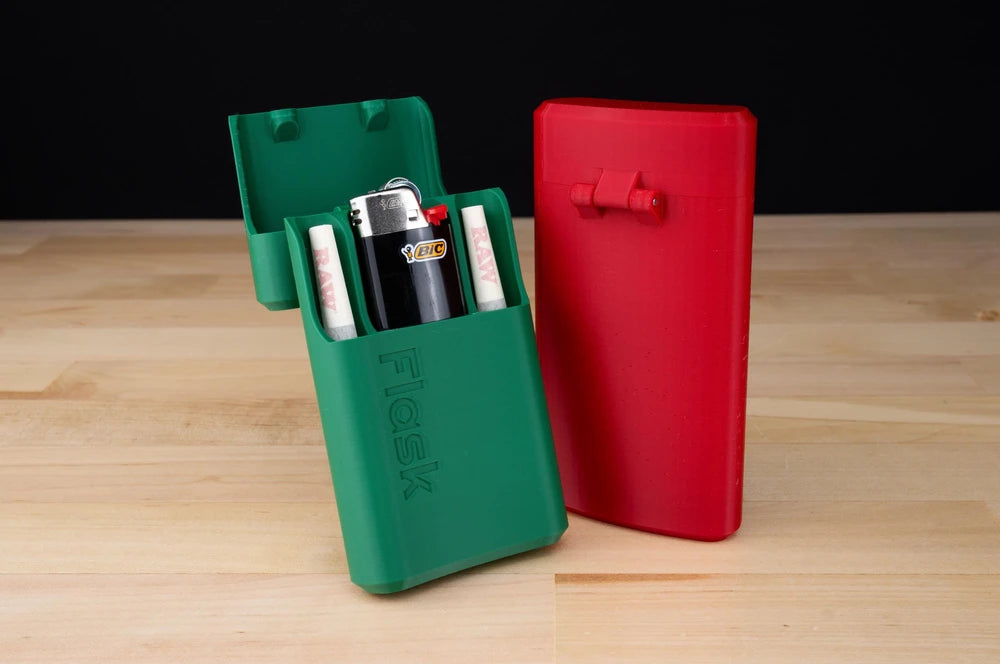 Stash Flask Preroll and Lighter Container