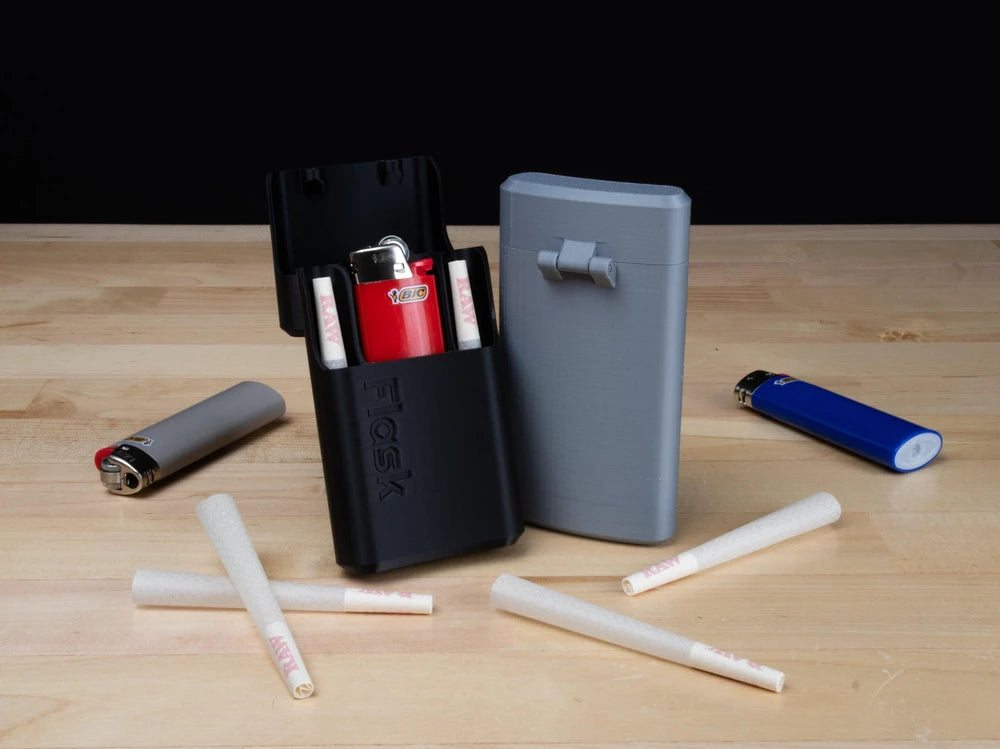 Stash Flask Preroll and Lighter Container