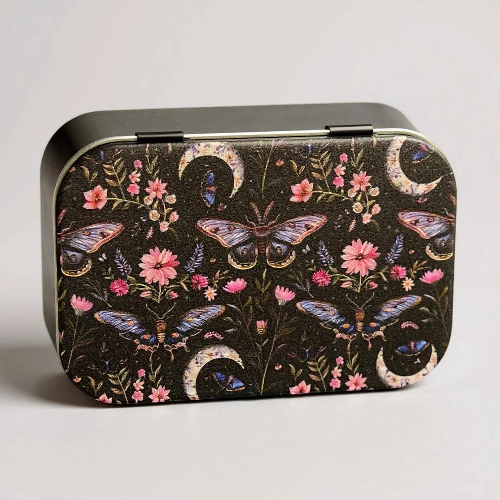 Moon and Moth Rolling Tray Set