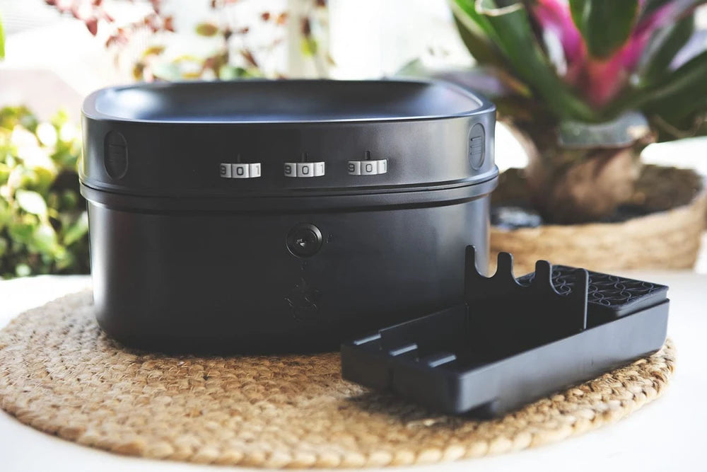 Smell Proof Locking Stash Box