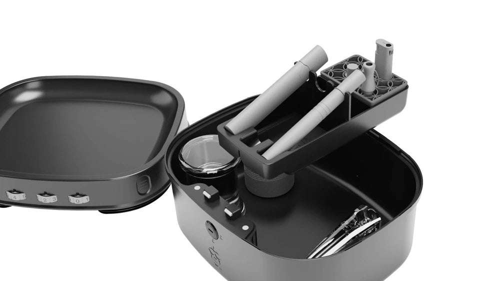Smell Proof Locking Stash Box