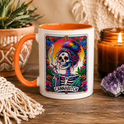 Cannabitch Tarot Coffee Mug