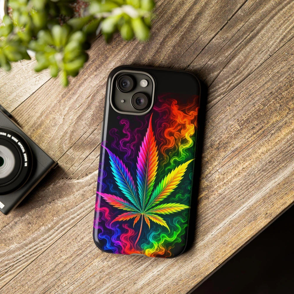 Psychedelic Cannabis Phone Case