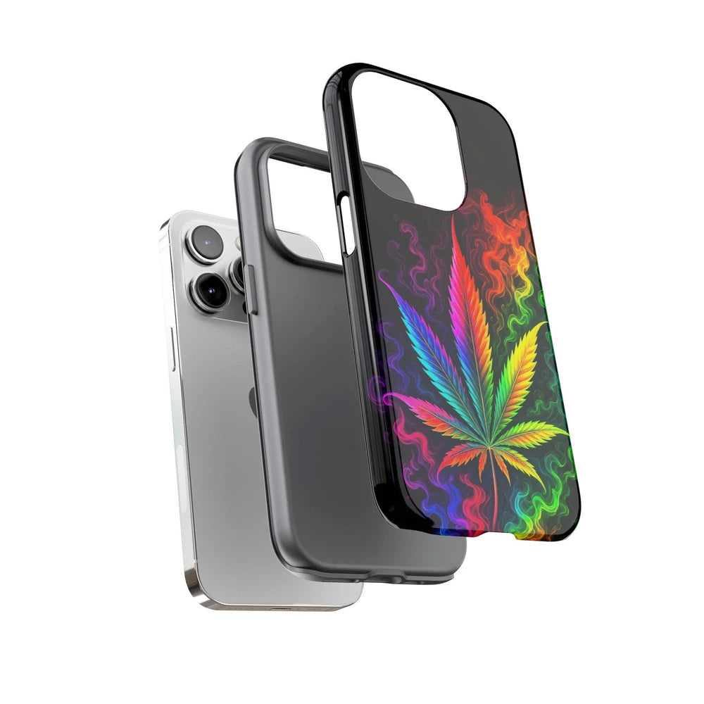 Psychedelic Cannabis Phone Case