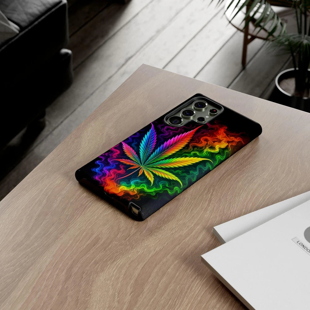 Psychedelic Cannabis Phone Case